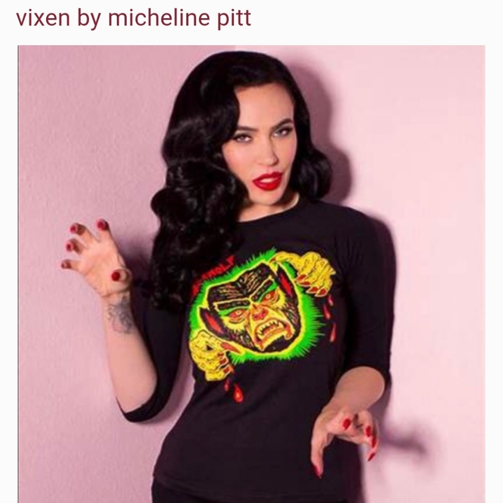 Micheline Pitt, ben cooper shirt